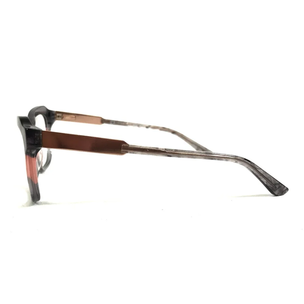 GX by Gwen Stefani Eyeglasses Frames GX067 GRY Gray Pink Cat Eye 52-17-135